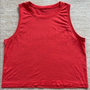 Lululemon Athletica Orange /Red Tank Top